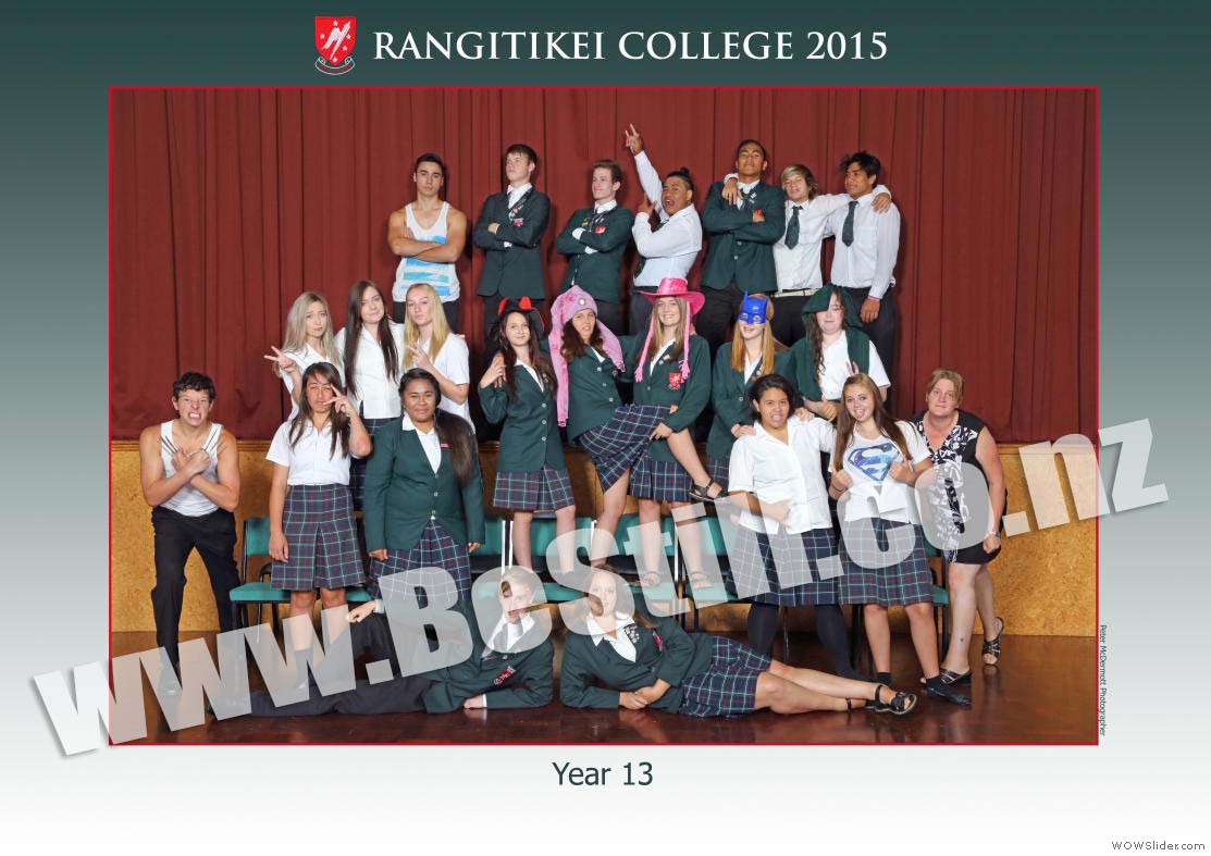 Year 13 (Fun Photo) 2015